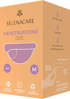 Menstruationsscheibe Lila Gr. M SELENACARE