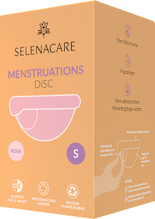 Menstruationsscheibe Rosa Gr. S SELENACARE