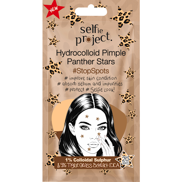 Anti-Pickel Patches Hydrocolloid Pimple Panther Stars Selfie Project
