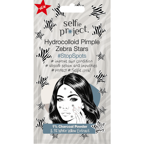 Anti-Pickel Patches Hydrocolloid Pimple Zebra Stars Selfie Project