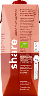 Eistee, Amber Schwarztee Pfirsich-Holunderblüte share