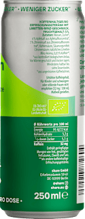 Erfrischungsgetränk, Koffein Drink Limette & Minze share