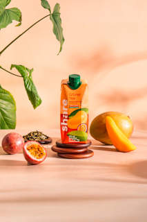 Grüner Tee, Mango & Maracuja share