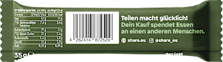 Nussriegel, Schoko Haselnuss Karamell share