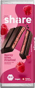 Schokolade. Himbeere share