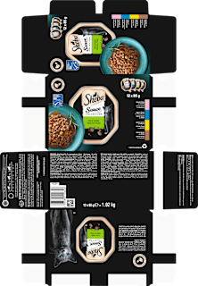Nassfutter Katze feine Vielfalt in Sauce, Multipack (12x85 g) Sheba