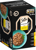 Nassfutter Katze Geflügel Variation in Sauce, Selection Multipack (12x85 g) Sheba