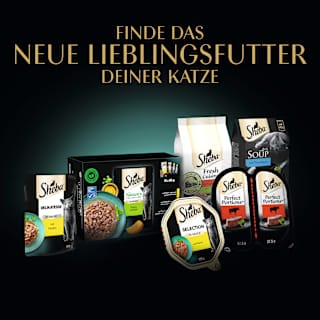 Nassfutter Katze, herzhafte Komposition - Selection in Sauce, Multipack (12x85 g) Sheba