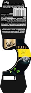 Nassfutter Katze mit Huhn Filets Sheba