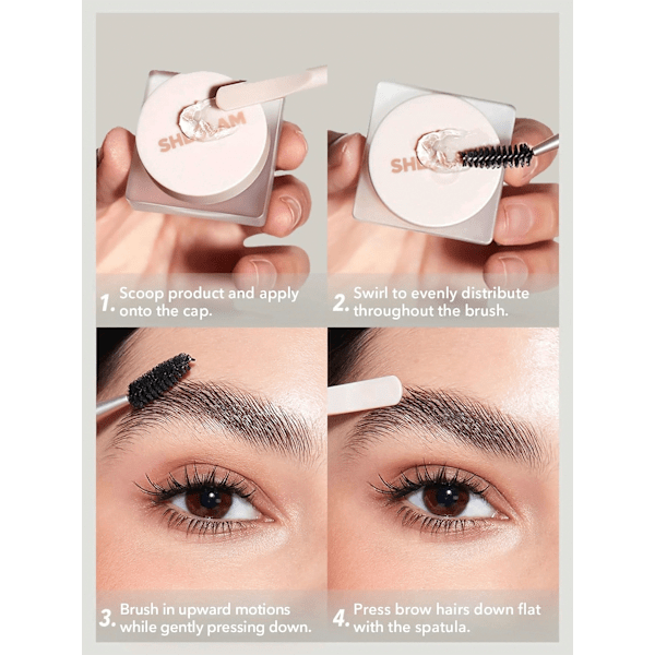 Augenbrauengel Set Me Up Brow Hold Crystal Clear SHEGLAM