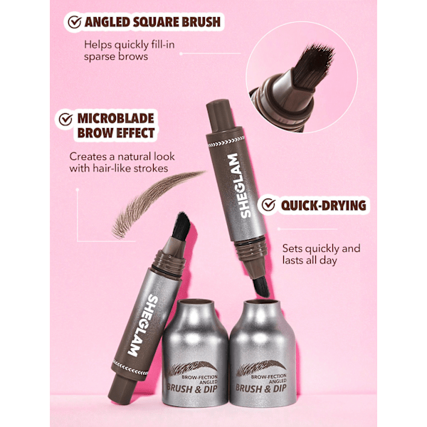 Augenbrauenstift Brow-Fection Angled Brush & Dip Auburn SHEGLAM