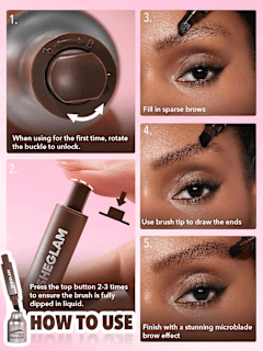Augenbrauenstift Brow-Fection Angled Brush & Dip Chocolate SHEGLAM