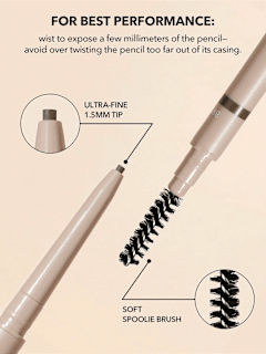Augenbrauenstift Insta-fill Brow Pencil Ash Brown SHEGLAM