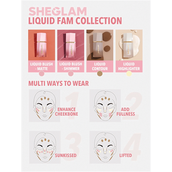 Blush Liquid Color Bloom Matte Love SHEGLAM