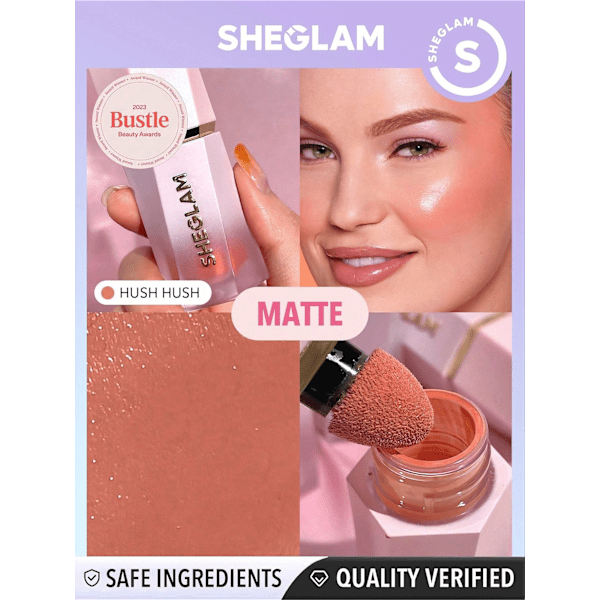 Blush Liquid Matte Color Bloom Finish-Hush Hush SHEGLAM