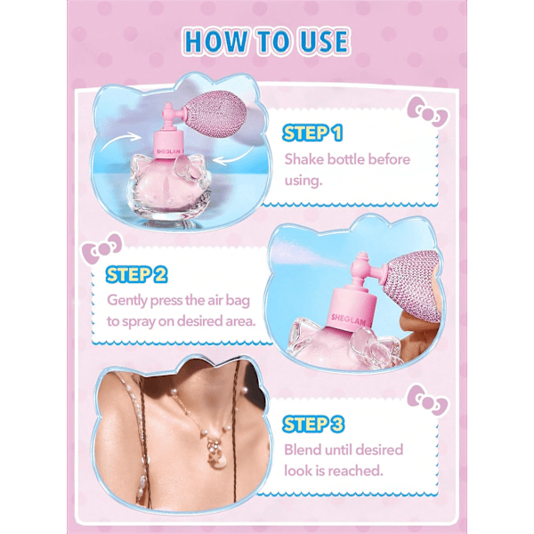Bodyspray Highlighting Kitty Glow SHEGLAM