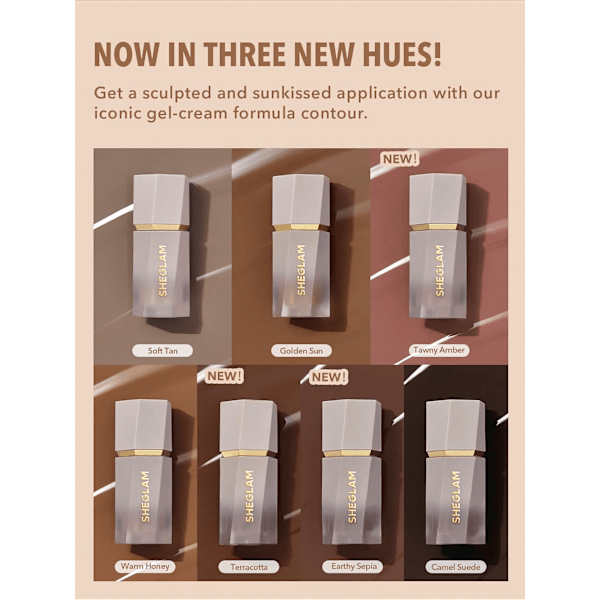 Contouring Liquid Sun Sculpt Soft Tan SHEGLAM