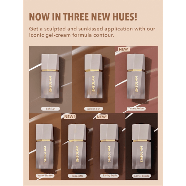 Contouring Liquid Sun Sculpt Warm Honey SHEGLAM