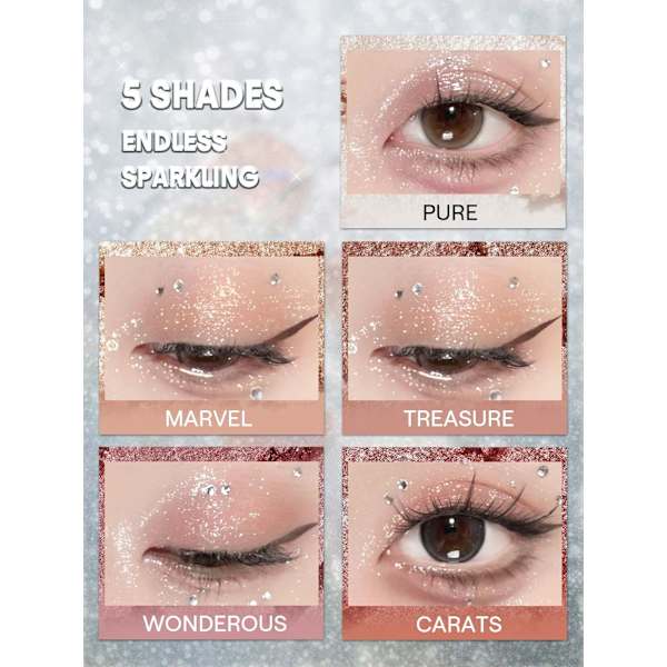 Lidschatten Enigma Sparkly Pure SHEGLAM