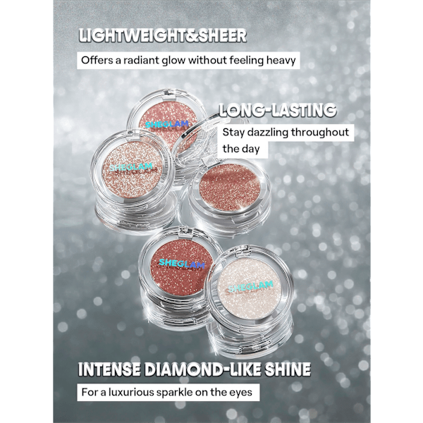 Lidschatten Enigma Sparkly Pure SHEGLAM