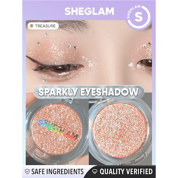 Lidschatten Enigma Sparkly Treasure SHEGLAM
