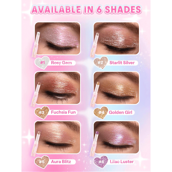 Lidschatten Stick Crystal Jelly Golden Girl SHEGLAM