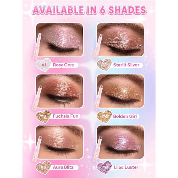 Lidschatten Stick Crystal Jelly Lilac Luster SHEGLAM