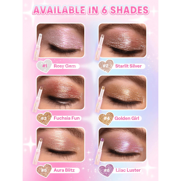 Lidschatten Stick Crystal Jelly Rosy Gem SHEGLAM