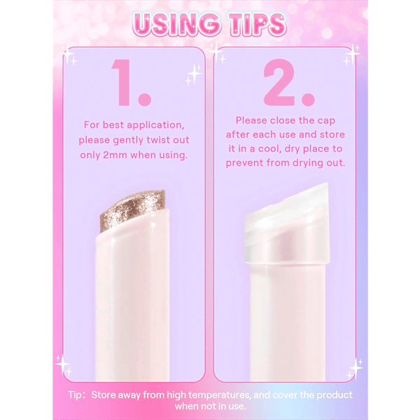 Lidschatten Stick Crystal Jelly Rosy Gem SHEGLAM