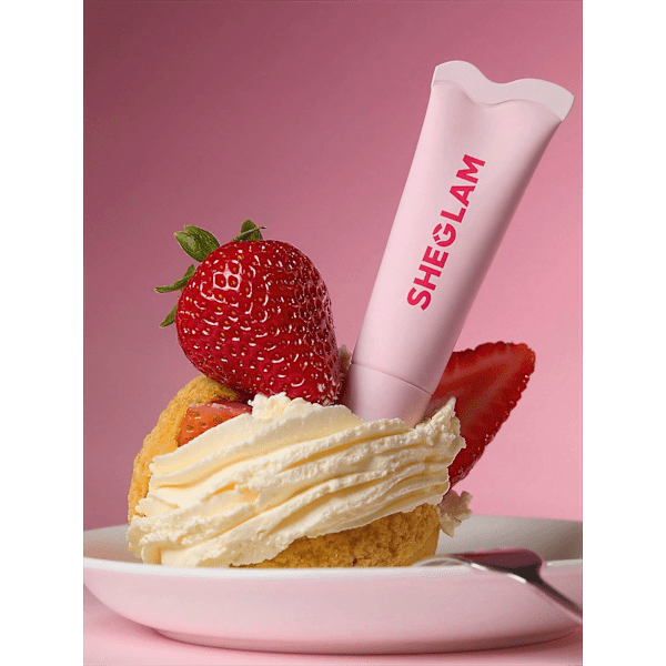 Lipgloss Care Crystal Glaze Strawberry Milk SHEGLAM