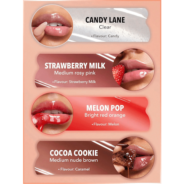 Lipgloss Crystal Glaze Cocoa Cookie SHEGLAM