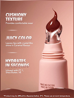 Lipgloss Crystal Glaze Cocoa Cookie SHEGLAM