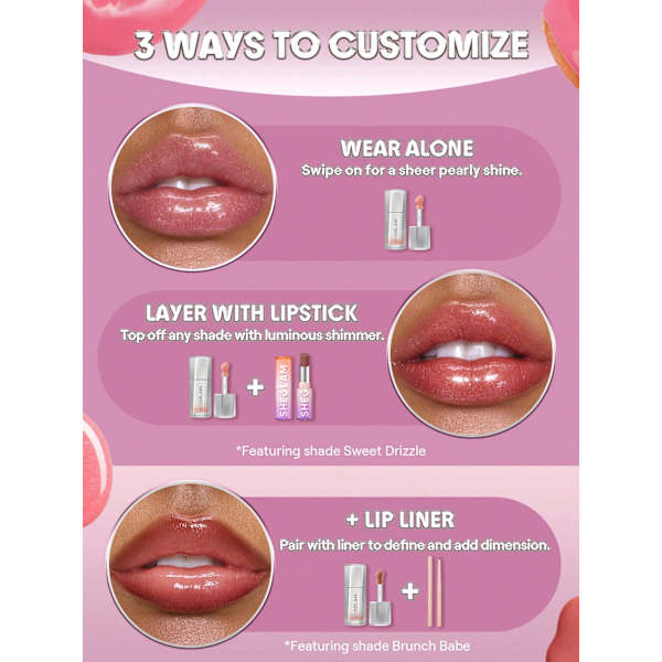 Lipgloss Glass Lock Air 011 Born Ready SHEGLAM