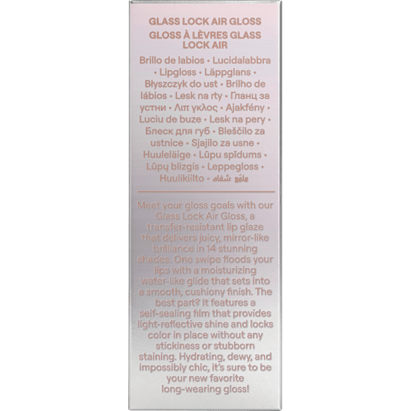 Lipgloss Glass Lock Air 013 French Toast SHEGLAM
