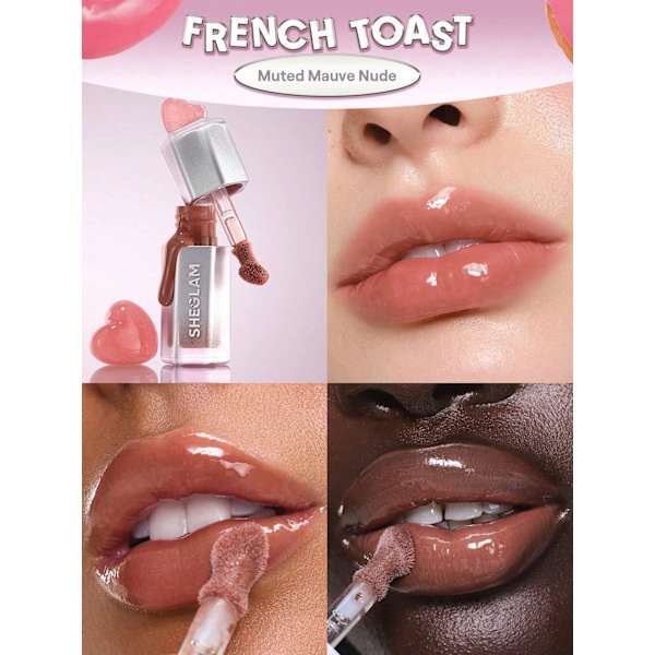 Lipgloss Glass Lock Air 013 French Toast SHEGLAM