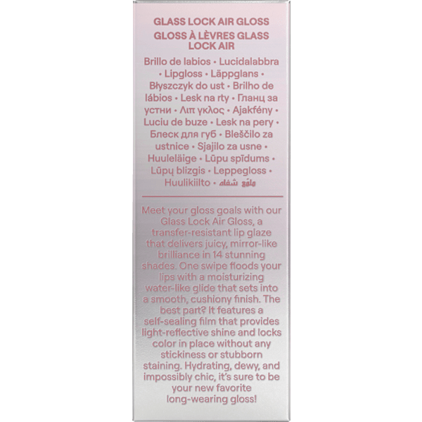 Lipgloss Glass Lock Air 111 High Key SHEGLAM