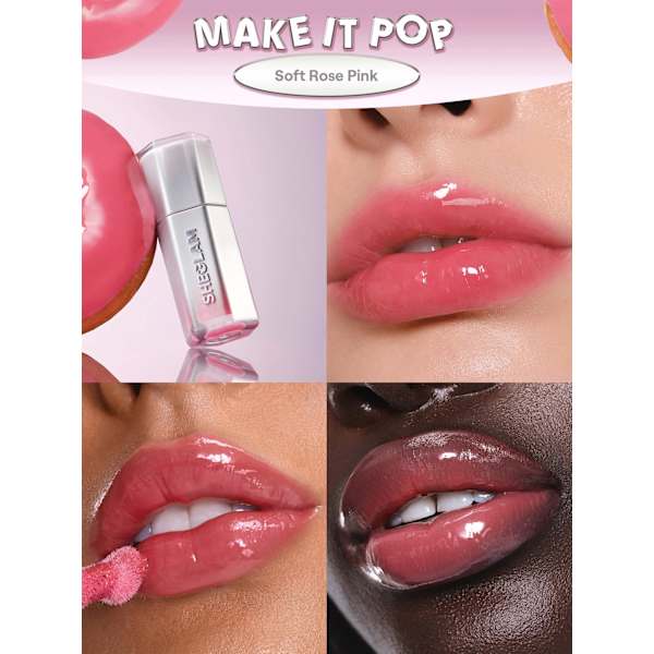 Lipgloss Glass Lock Air 119 Make It Pop SHEGLAM