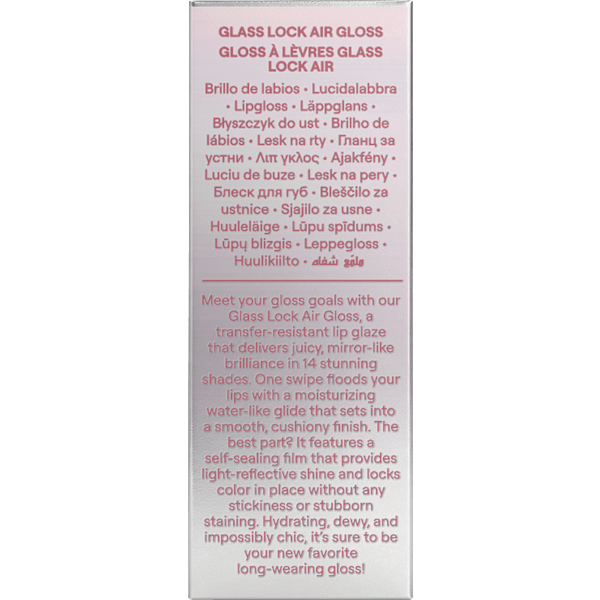Lipgloss Glass Lock Air 119 Make It Pop SHEGLAM