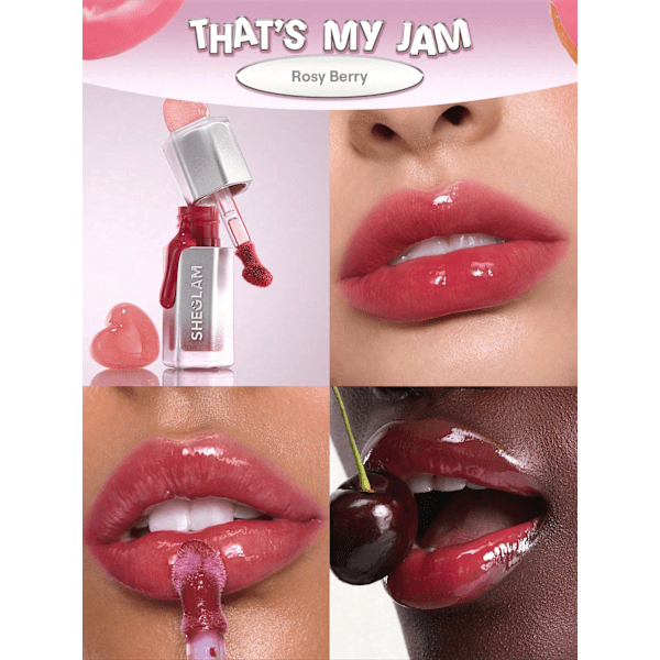 Lipgloss Glass Lock Air 311 That's My Jam SHEGLAM