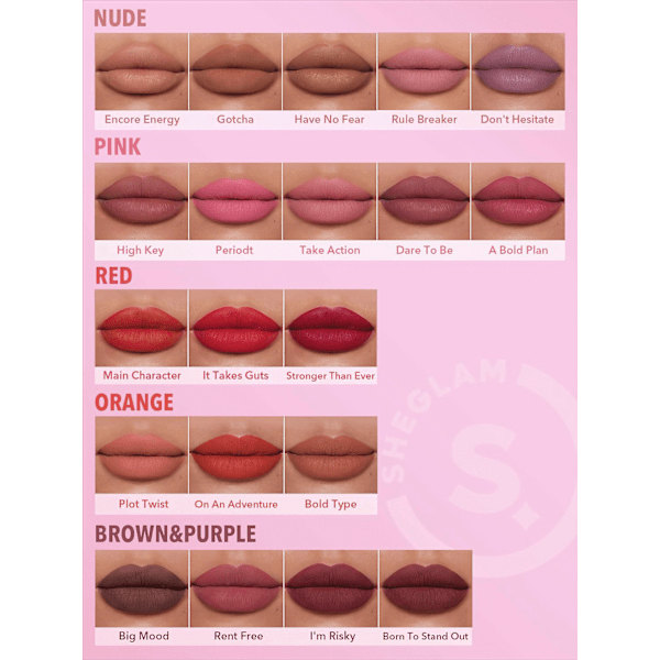 Lippenstift Dynamatte Don't Hesi SHEGLAM