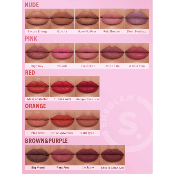 Lippenstift Dynamatte Encore Energy SHEGLAM