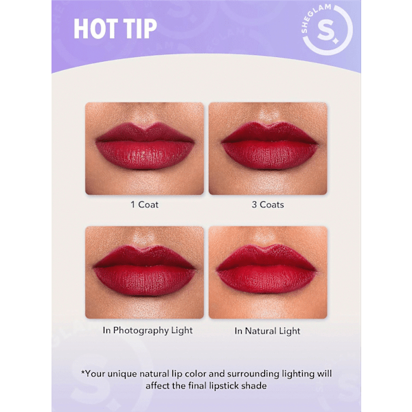 Lippenstift Dynamatte Encore Energy SHEGLAM