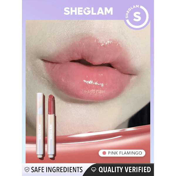 Lippenstift Lip Plumper Shine Pink Flamingo SHEGLAM