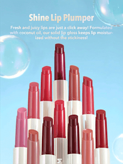 Lippenstift Lip Plumper Shine Sepia Kiss SHEGLAM