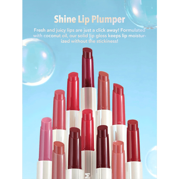 Lippenstift Lip Plumper Shine Sepia Kiss SHEGLAM