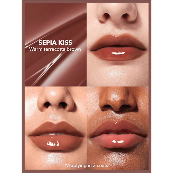 Lippenstift Lip Plumper Shine Sepia Kiss SHEGLAM