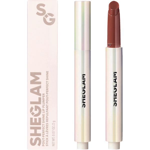 Lippenstift Lip Plumper Shine Sepia Kiss SHEGLAM