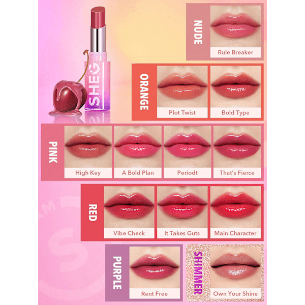 Lippenstift Mirror Kiss High Key SHEGLAM
