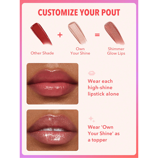 Lippenstift Mirror Kiss Own Your		 SHEGLAM
