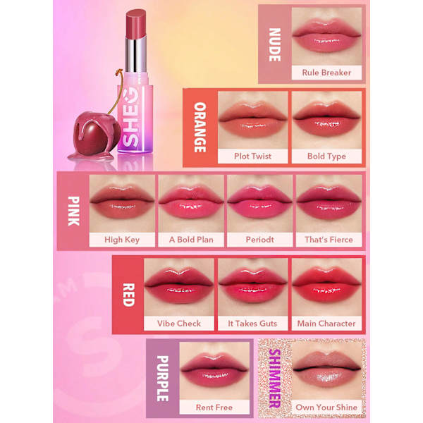 Lippenstift Mirror Kiss Own Your SHEGLAM
